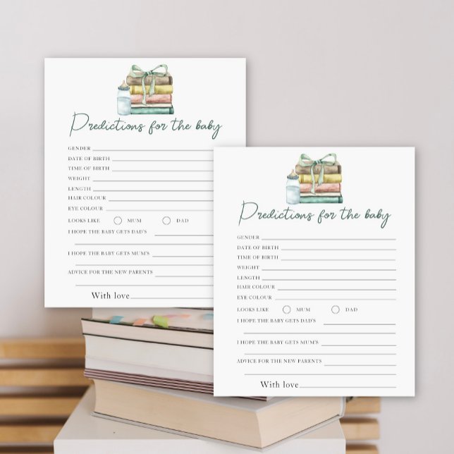 Bücher Babydusche - Vorhersagen und Ratschläge Bab (Von Creator hochgeladen)