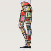 Bücher | Bibliothek | Stilvolles Muster | LEGGINGS (Links)