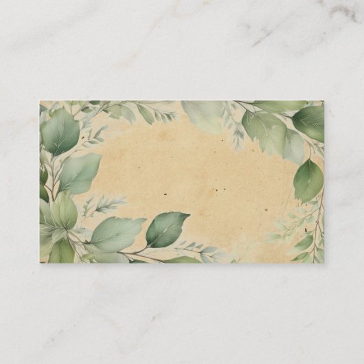 Bücher Blätter Nächstes Kapitel Bücher für Baby Begleitkarte (Rückseite)