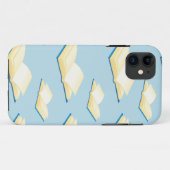 Bücher blau Case-Mate iPhone hülle (Rückseite (Horizontal))