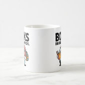 Bücher Brains Rucksäcke Kawaii Brain Reading Schoo Kaffeetasse (Mittel)