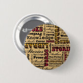 Bücher Bücher Bücher! Button (Vorne & Hinten)