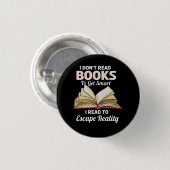 Bücher, Bücher lesen Button (Vorne & Hinten)