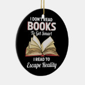 Bücher, Bücher lesen Keramik Ornament (Rechts)