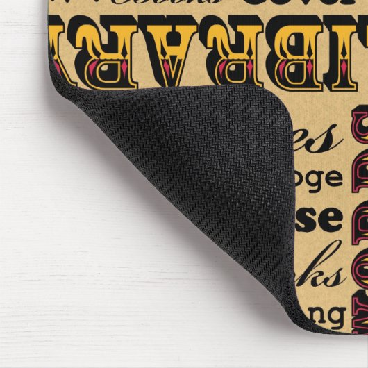 Bücher Bücher! Mousepad (Ecke)