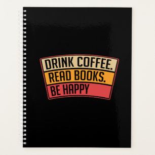 Bücher - Bücher zum Kaffee trinken, Geschenke buch Planer