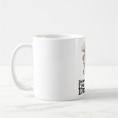 Bücher - Bücherwurm? Ich bin Buchdrache Kaffeetasse (Links)