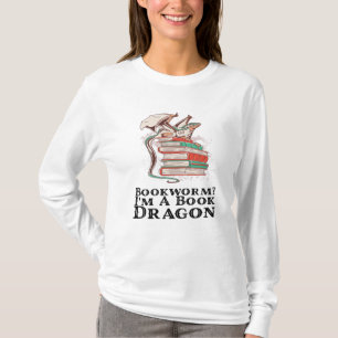 Bücher - Bücherwurm? Ich bin Buchdrache T-Shirt
