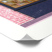 Bücher, Buchladen, Geschenk für Buchliebhaber Poster (Ecke)