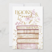 Bücher & Bühnenbücher - Einladung zur Brautdusche (Vorderseite)