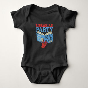 Bücher - Das librarian Party Book Lover Gift Baby Strampler
