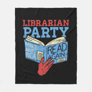 Bücher - Das librarian Party Book Lover Gift Fleecedecke