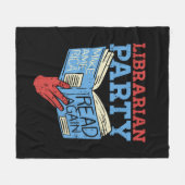 Bücher - Das librarian Party Book Lover Gift Fleecedecke (Vorderseite (Horizontal))