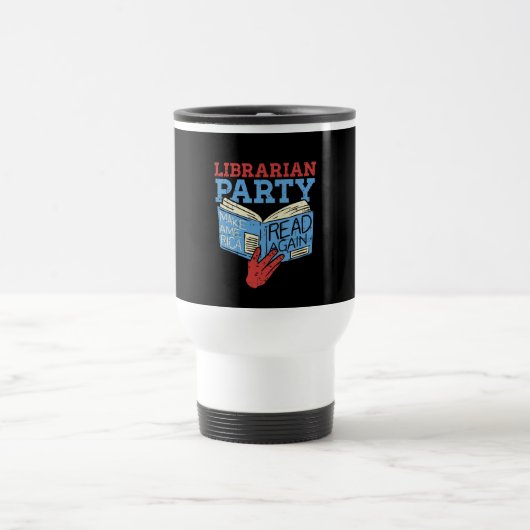 Bücher - Das librarian Party Book Lover Gift Reisebecher (Mittel)