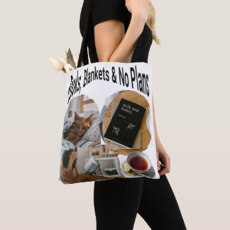 Bücher, Decken und keine Pläne für die Tasche