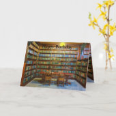 Bücher der Aquarellbibliothek, Karte (Gelbe Blume)