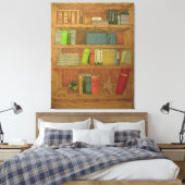 Bücher der Bibel Leinwanddruck (Insitu (Schlafzimmer))