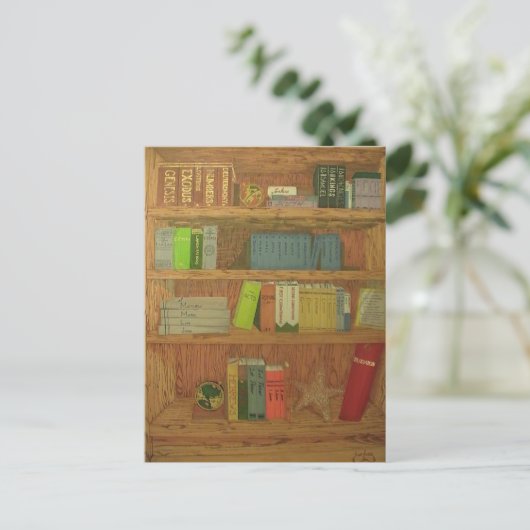 Bücher der Bibel Postkarte (Stehend Vorderseite)