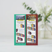 Bücher der Bibel Postkarte (Stehend Vorderseite)