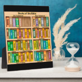 Bücher der Bibelebene Fotoplatte (Seite)