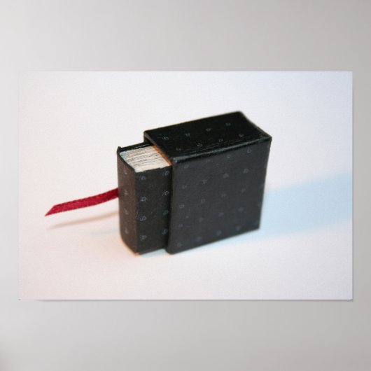 Bücher der Miniatur mit Poster (Vorne)