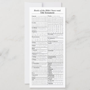 Bücher des Bibel-Karos von der Liste