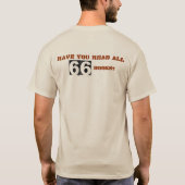 BÜCHER DES BIBELt-shirts T-Shirt (Rückseite)