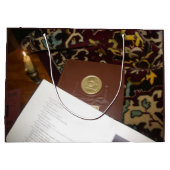 Bücher des letzten Jahrhunderts Große Geschenktüte (Rückseite)