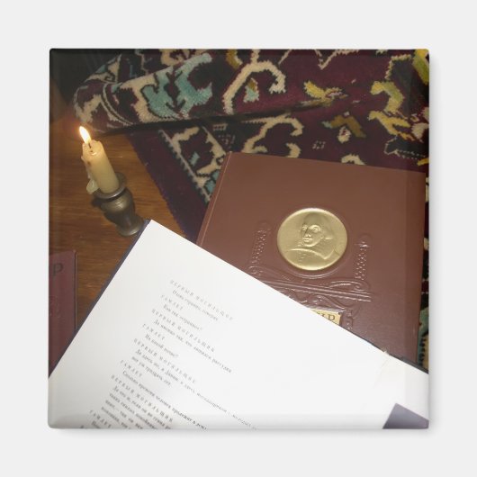 Bücher des letzten Jahrhunderts Magnet (Vorne)