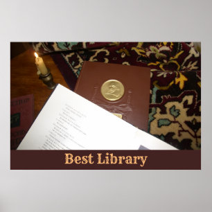 Bücher des letzten Jahrhunderts Poster