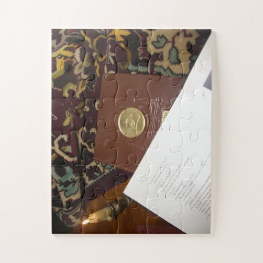 Bücher des letzten Jahrhunderts Puzzle (Vertikal)