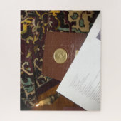 Bücher des letzten Jahrhunderts Puzzle (Vertikal)