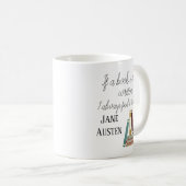Bücher durch Austen Tasse (VorderseiteRechts)