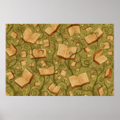 Bücher (Farbe 3) Poster (Vorne)