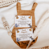 Bücher fordern moderne TierBaby-Dusche Begleitkarte