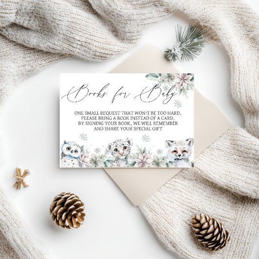 Bücher für Arktis Begleitkarte