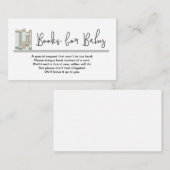 Bücher für Baby anstelle von Karten Geschlecht neu (Vorne/Hinten)