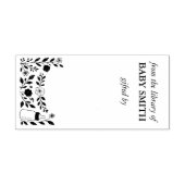 Bücher für Baby | Baby's First Library Keepake Permastempel (Design)