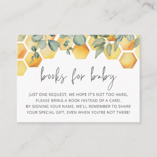 Bücher für Baby Bee Baby Duschvorrichtung Begleitkarte