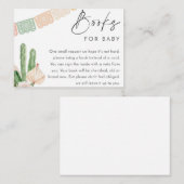 Bücher für Baby Begleitkarte (Vorne/Hinten)