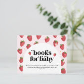 Bücher für Baby Berry Sweet Enclosure Card (Stehend Vorderseite)