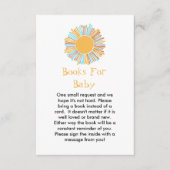 Bücher für Baby Boho Sun kommen hier zur Sonne Begleitkarte (Vorderseite)