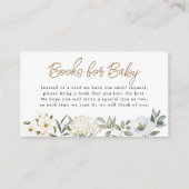 Bücher für Baby Boy Blue Balloon Floral Begleitkarte (Vorderseite)