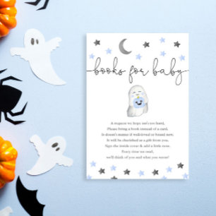 Bücher für Baby Boy Halloween Babydusche Begleitkarte