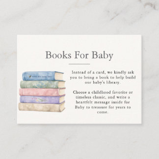 Bücher für Baby - Buch-Geschlechter-Enthüllung Begleitkarte