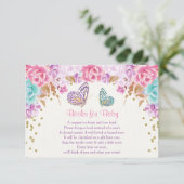 Bücher für Baby, Butterfly-Buchanfragen Begleitkarte (Stehend Vorderseite)