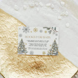 Bücher für Baby Card Winter Wonderland Begleitkarte