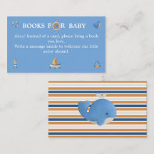 Bücher für Baby Cute Nautical Baby Shower