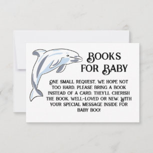 Bücher für Baby DOLPHIN Einladung