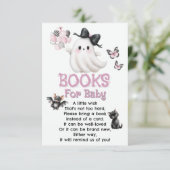 Bücher für Baby - eine schöne Keepake-Anfrage Begleitkarte (Stehend Vorderseite)